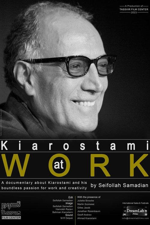 Kiarostami at Work 2023 official movie poster
