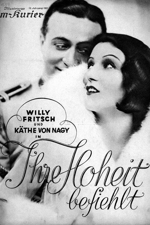 Her Grace Commands 1931 official movie poster