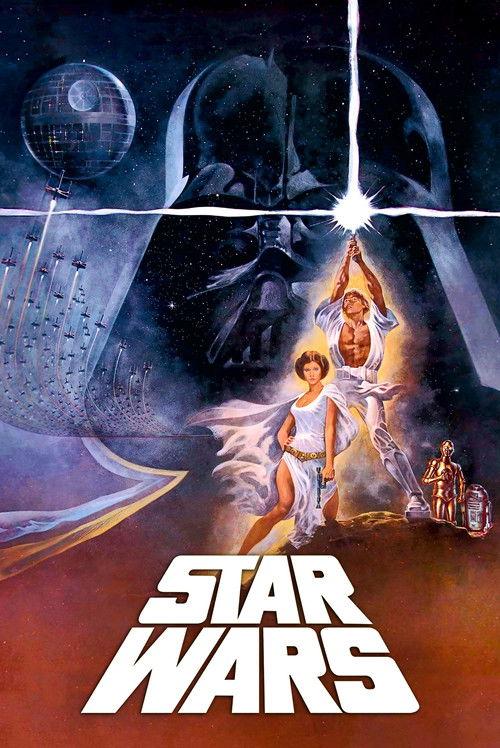 Star Wars 1977 official movie poster