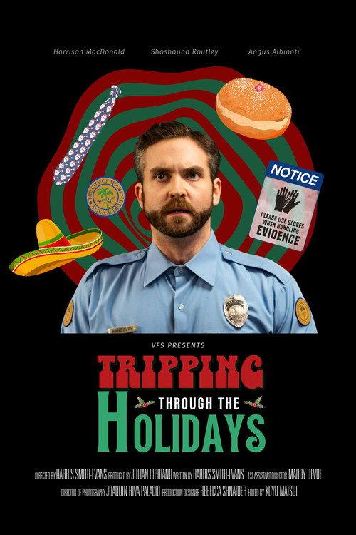 Tripping Through the Holidays 2025 official movie poster