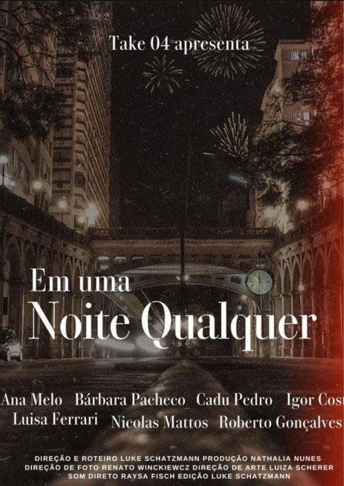 Em Uma Noite Qualquer 2023 official movie poster