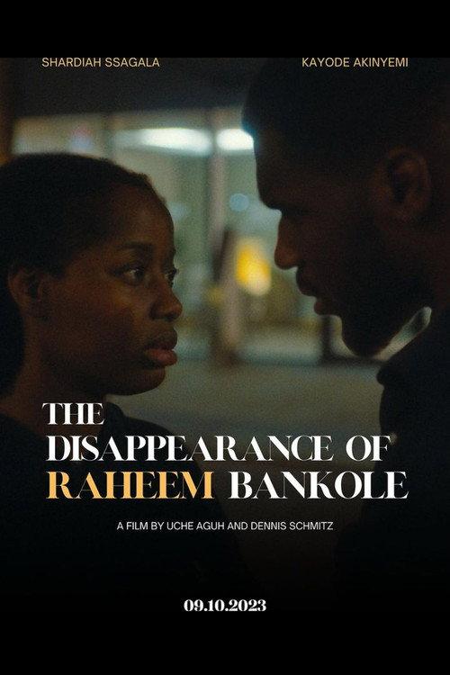 The Disappearance of Raheem Bankole 2023 official movie poster