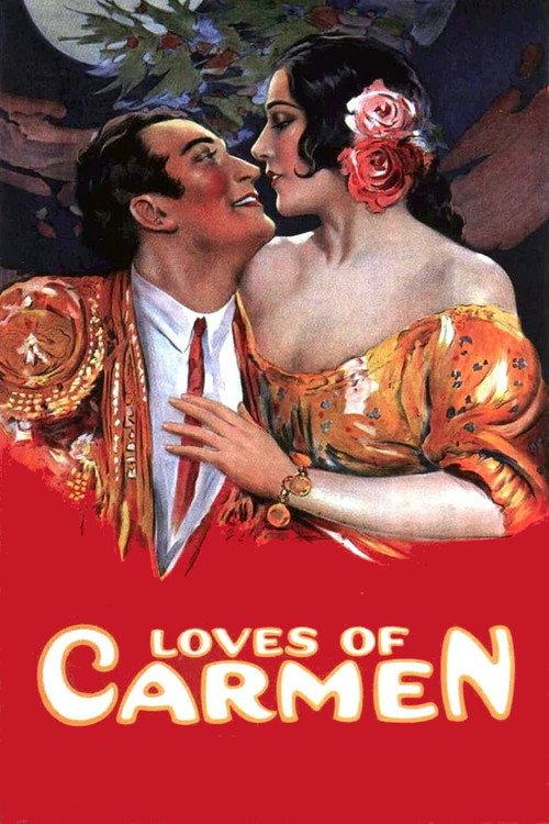 The Loves of Carmen 1927 official movie poster