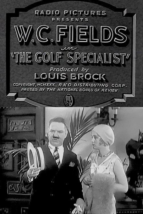 The Golf Specialist 1930 official movie poster