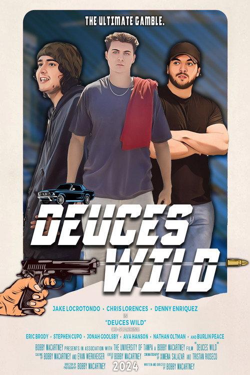 Deuces Wild 2024 official movie poster