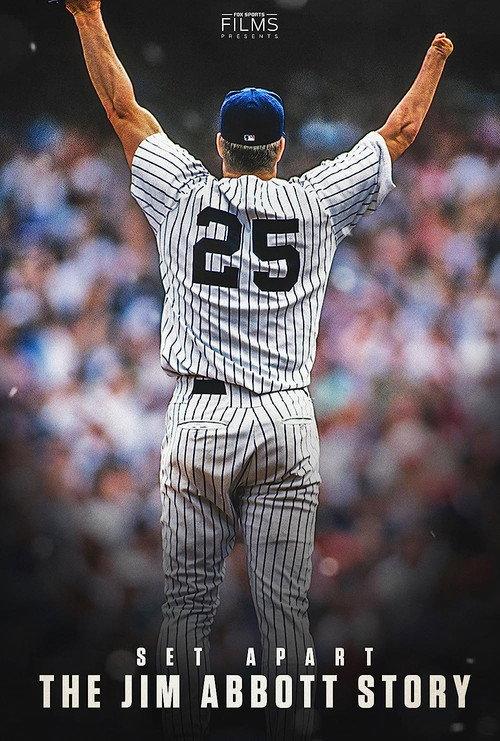Set Apart: The Jim Abbott Story 2018 official movie poster