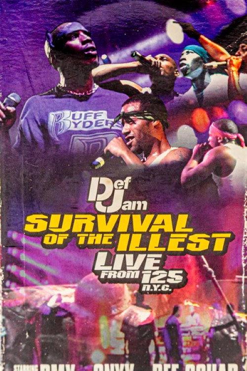 Def Jam: Survival of the Illest: Live from 125 1999 official movie poster