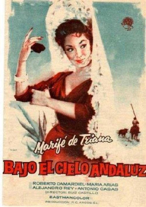 Bajo el cielo andaluz 1960 official movie poster