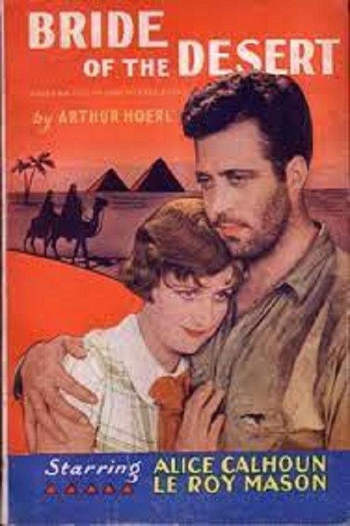 Bride Of The Desert 1929 official movie poster