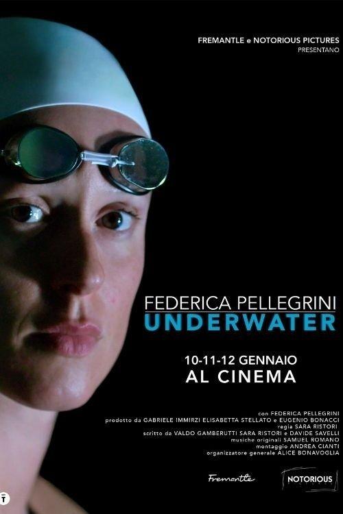 Federica Pellegrini - Underwater 2022 official movie poster