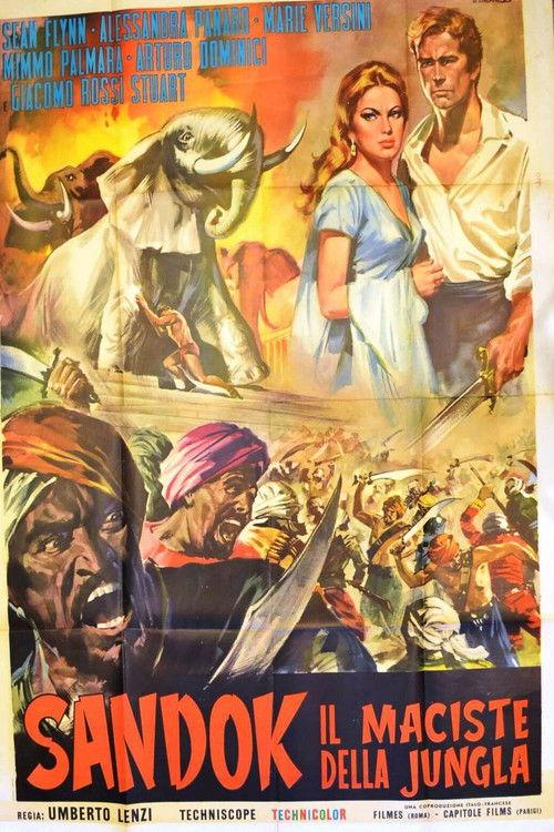 Temple of the White Elephant 1964 official movie poster