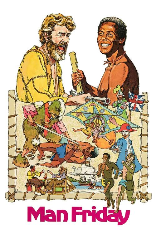 Man Friday 1975 official movie poster