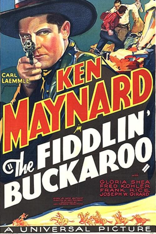 The Fiddlin' Buckaroo 1933 official movie poster