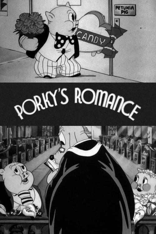 Porky's Romance 1937 official movie poster