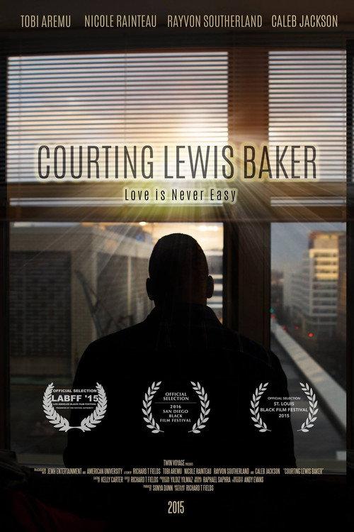 Courting Lewis Baker 2015 official movie poster