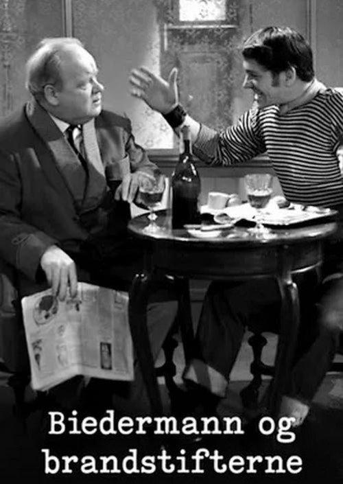 Biedermann og brandstifterne 1965 official movie poster