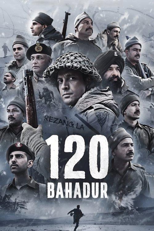 120 Bahadur 2025 official movie poster