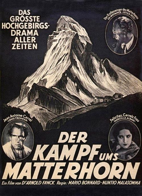 The Fight for the Matterhorn 1928 official movie poster
