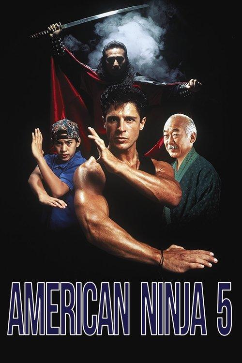 American Ninja 5 1993 official movie poster