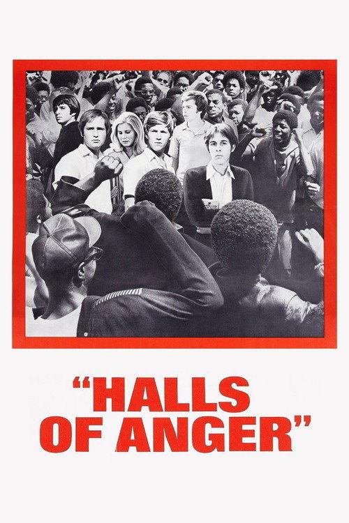 Halls of Anger 1970 official movie poster