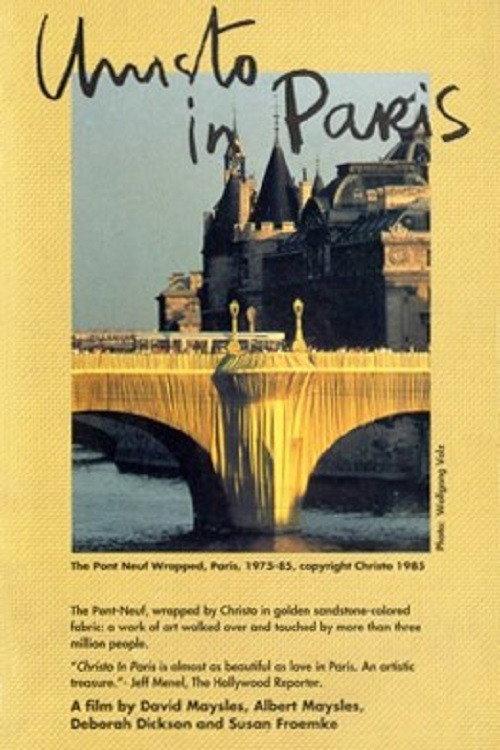 Christo in Paris 1990 official movie poster