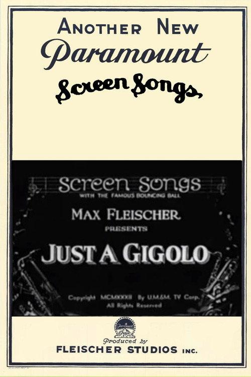 Just a Gigolo 1932 official movie poster