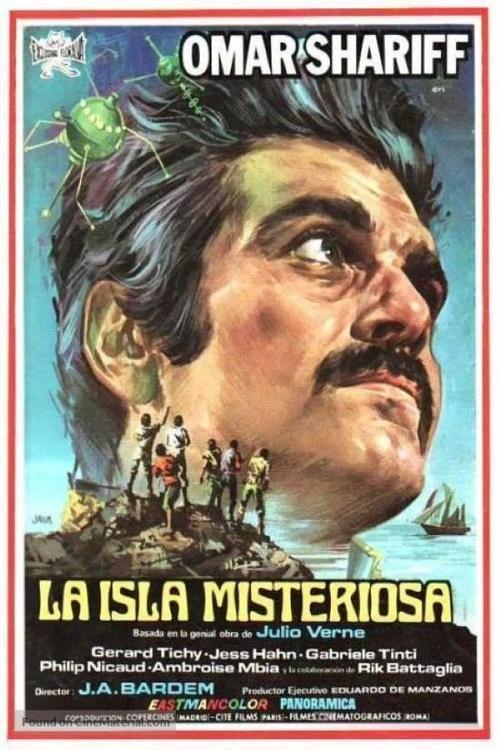 The Mysterious Island 1973 official movie poster