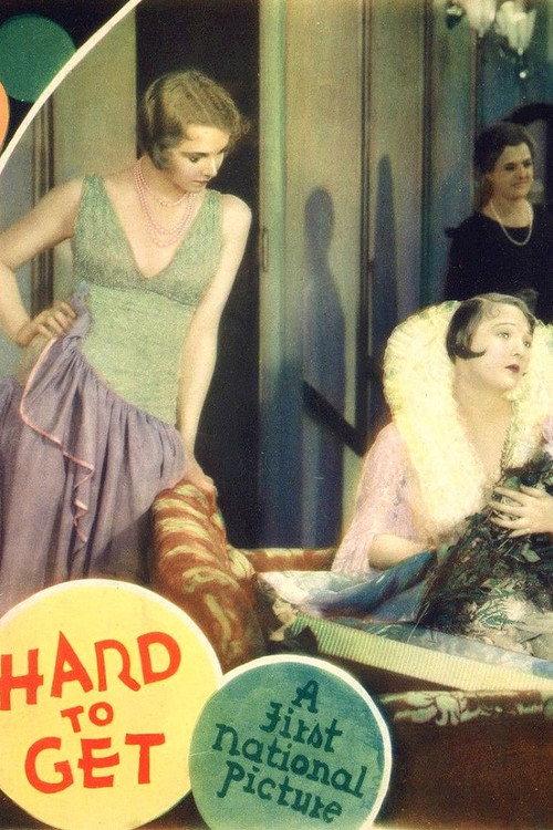 Hard to Get 1929 official movie poster