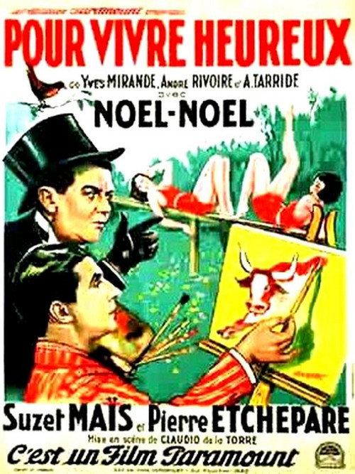 Pour vivre heureux 1932 official movie poster
