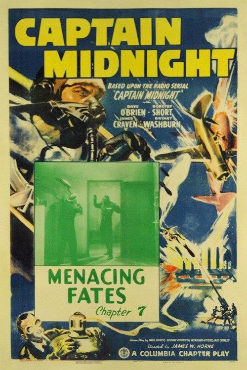 Captain Midnight 1942 official movie poster