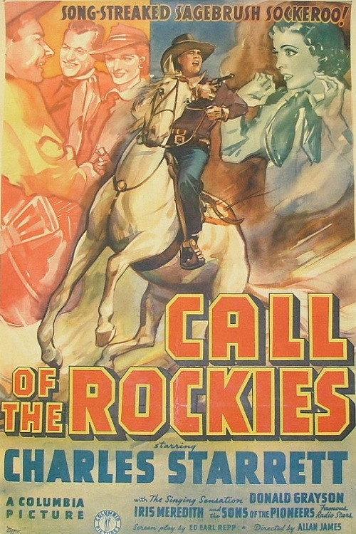 Call of the Rockies 1938 official movie poster