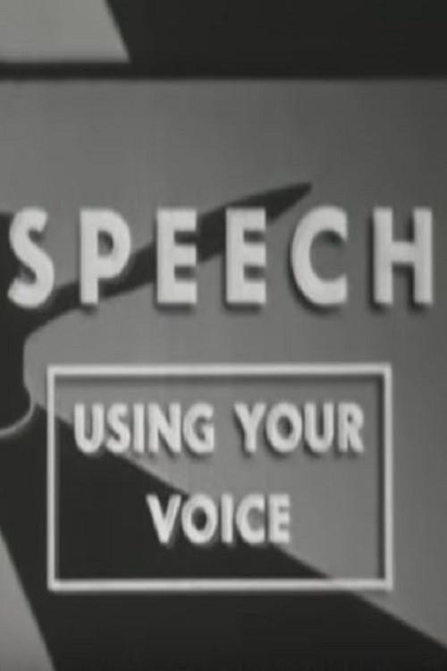 Speech: Using Your Voice 1950 official movie poster