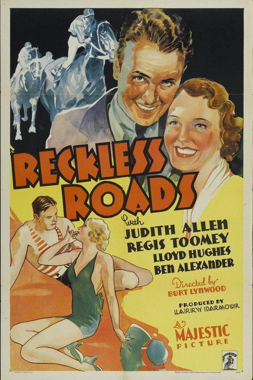 Reckless Roads 1935 official movie poster