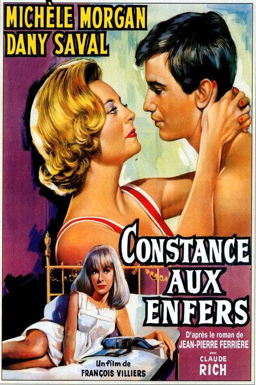 Constance aux enfers 1964 official movie poster