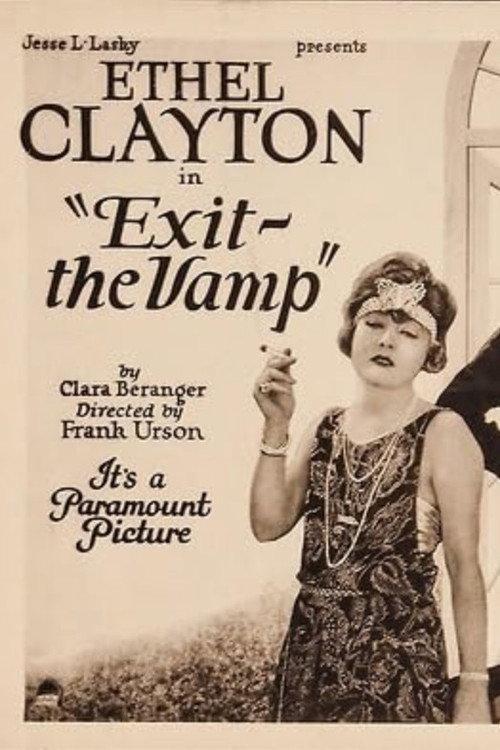 Exit the Vamp 1921 official movie poster