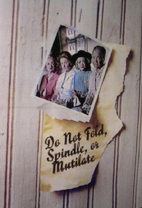 Do Not Fold, Spindle, or Mutilate 1971 official movie poster