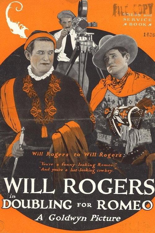 Doubling for Romeo 1921 official movie poster