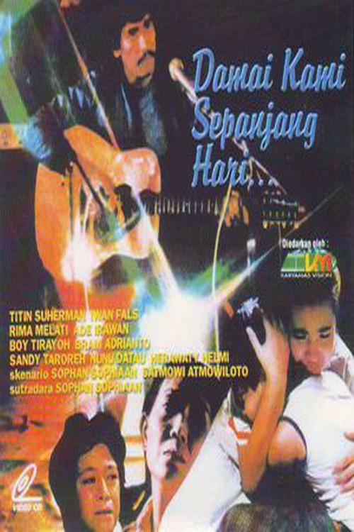 Damai Kami Sepanjang Hari 1985 official movie poster