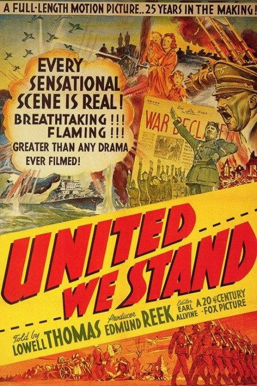 United We Stand 1942 official movie poster