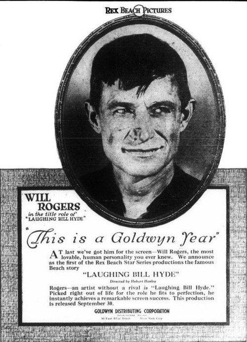 Laughing Bill Hyde 1918 official movie poster
