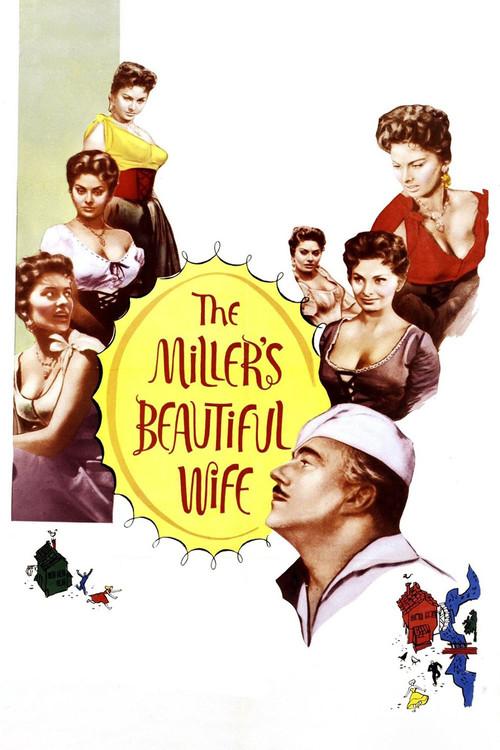 The Miller's Beautiful Wife 1955 official movie poster