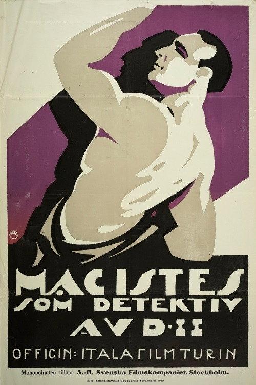 Maciste atleta 1918 official movie poster