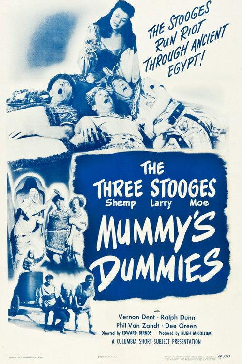 Mummy's Dummies 1948 official movie poster