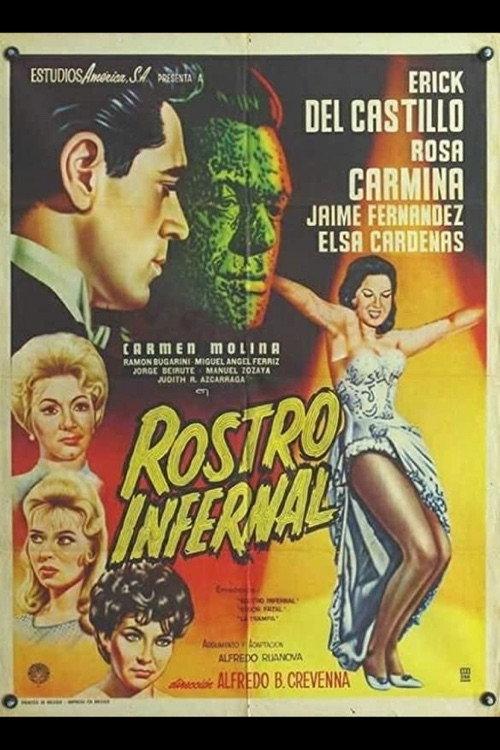 The Incredible Face of Dr. B. 1963 official movie poster