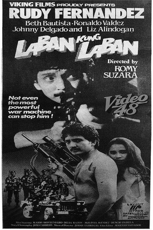 Laban Kung Laban 1986 official movie poster