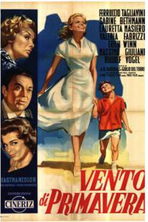 Vento di primavera 1958 official movie poster