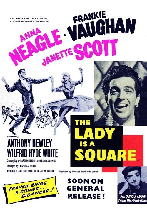 The Lady is a Square 1959 official movie poster