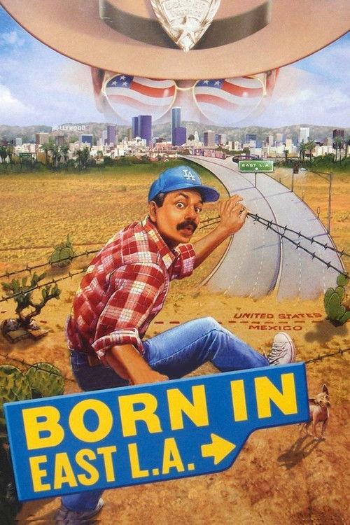 Born in East L.A. 1987 official movie poster