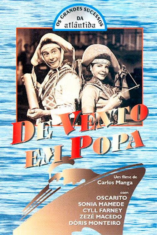 De Vento em Popa 1957 official movie poster