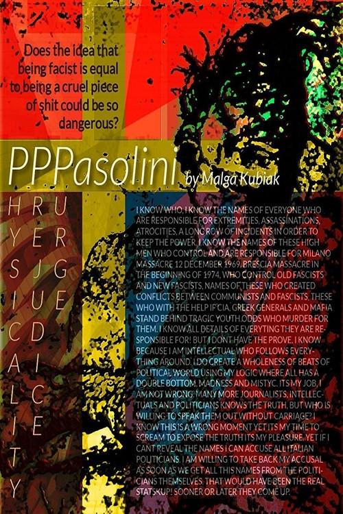 PPPasolini 2015 official movie poster